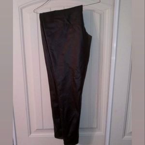 Faux leather leggings